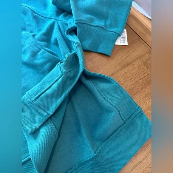 NWT Lululemon Scuba Oversized Side-Slit Hoodie – Teal Lagoon – Size XL/XXL - Picture 10 of 12